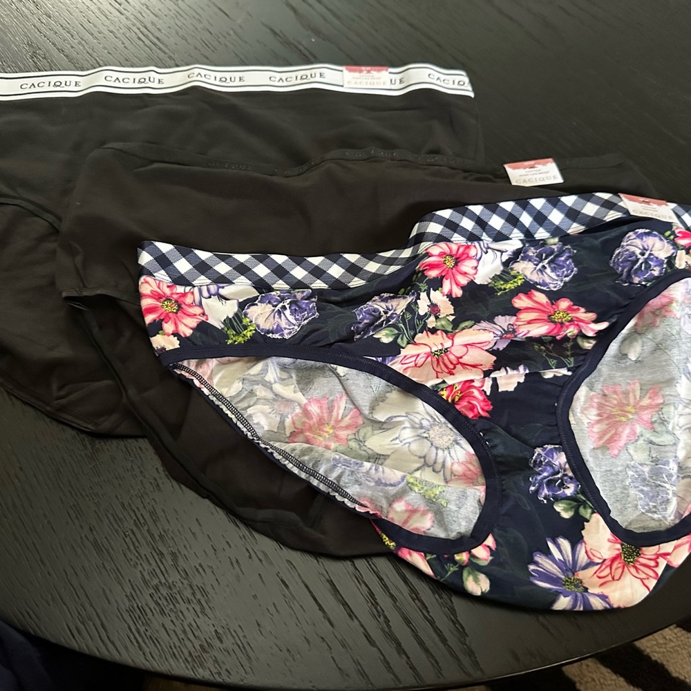 New Cotton Panties - hipsters & hi-leg briefs size 18/20